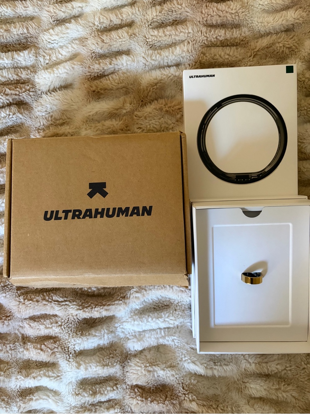 Ultrahuman Gold Smart Ring